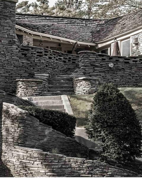 Luxury Mushroom House- Earl Young’s Personal home!