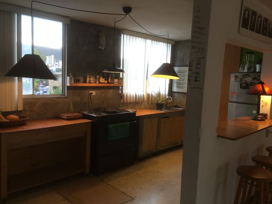 Cocina abierta