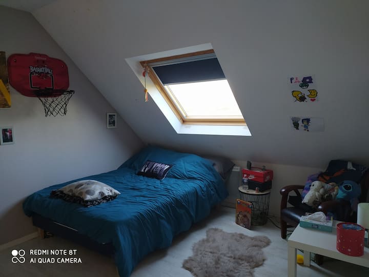 Soba 2 na katu s bračnim krevetom