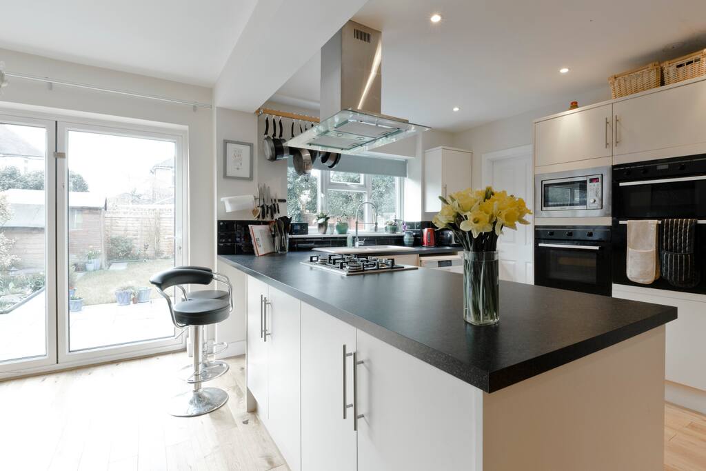 kitchen area for breakfast time