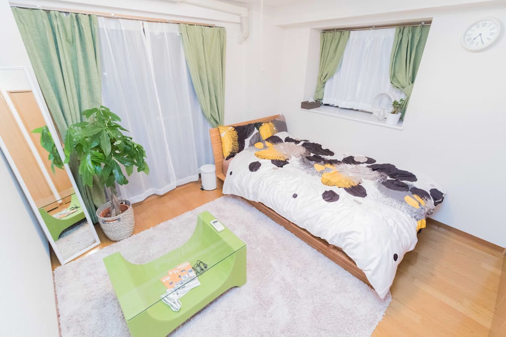 10mins from Waseda st. 3ppl accommodated, high speed wifi, cozy room!