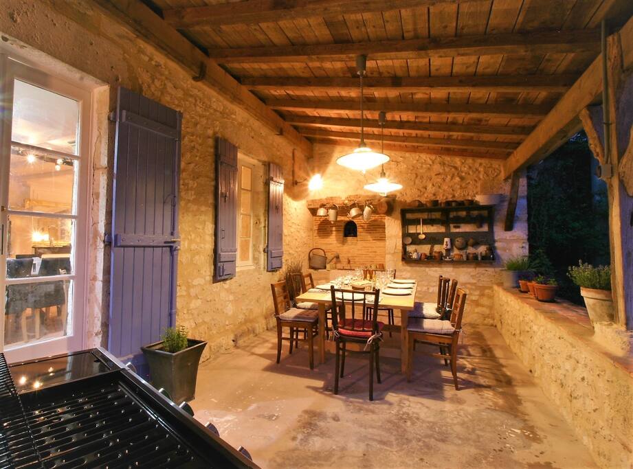 A great place for a BBQ and alfresco dining.