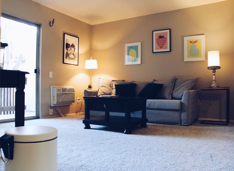 Living space. Relax and enjoy movie or music