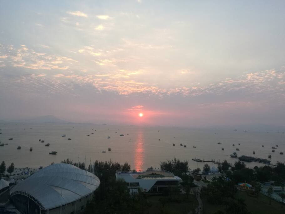 阳台景色