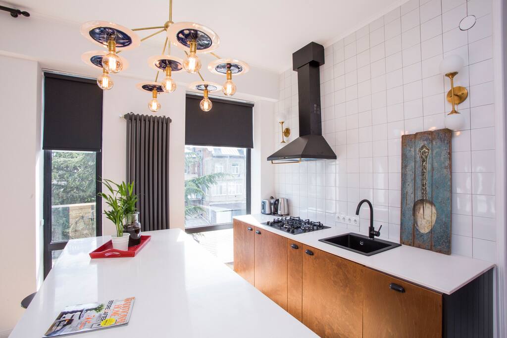 Fully equipped kitchen