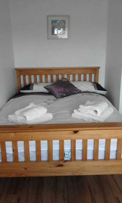 Comfortable double bed