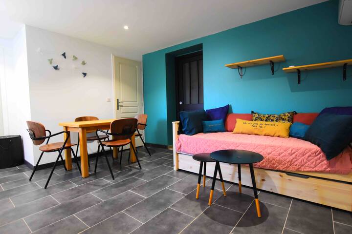 Charmant Appartement Calme, Avec Terrasse Fleurie - Calenzana