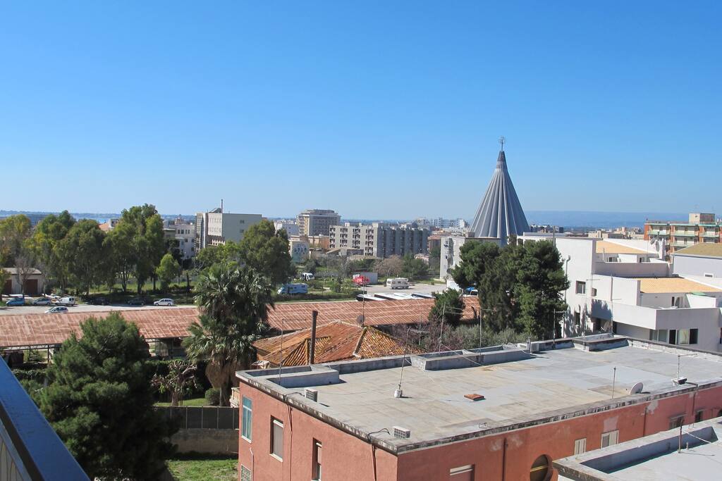 Panorama dal balcone