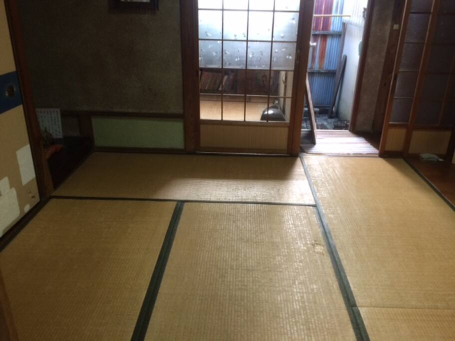 こちらに布団をひかせていただきます。