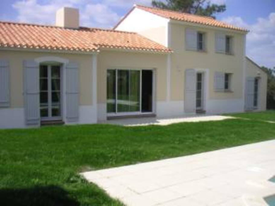 Villa rear