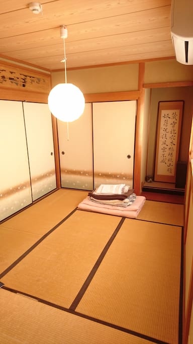 This is your room of Japanese style.