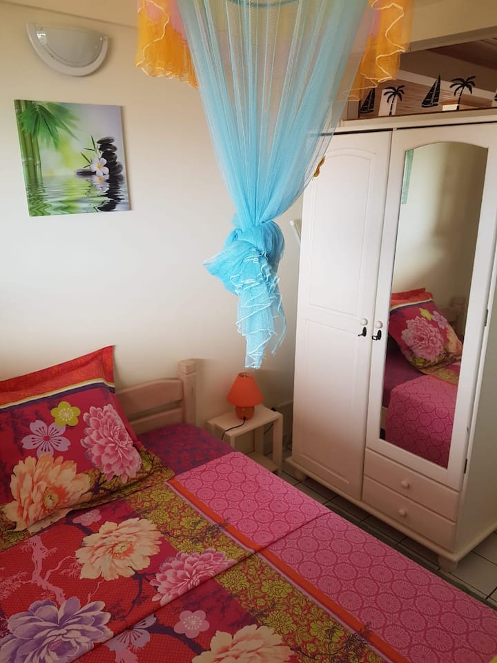 Spálňa 2, ventilátor