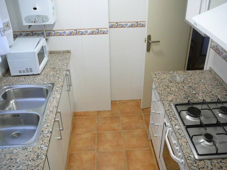 Make a delicious meal in the kitchen with a variety of appliances.