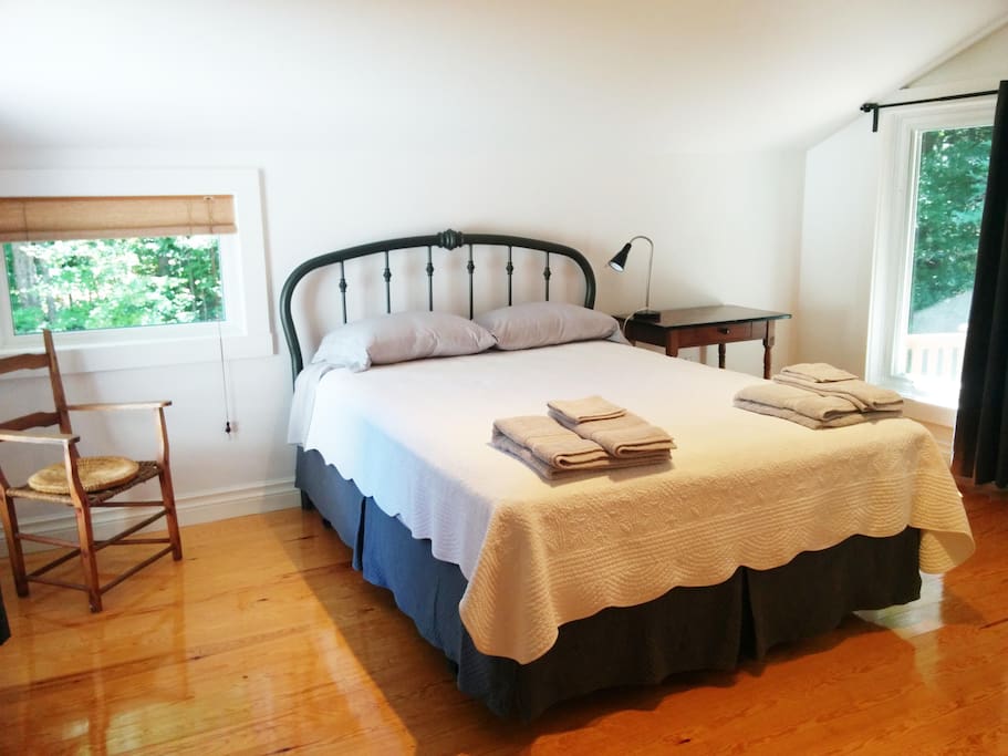 The bedroom