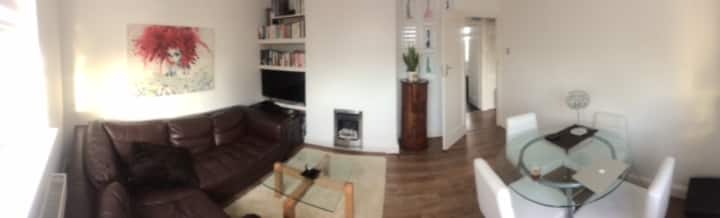 Spacious room in modern apartment