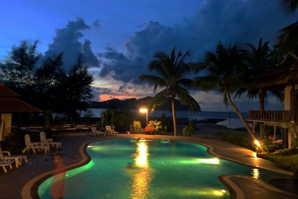 You can use the pool on the property