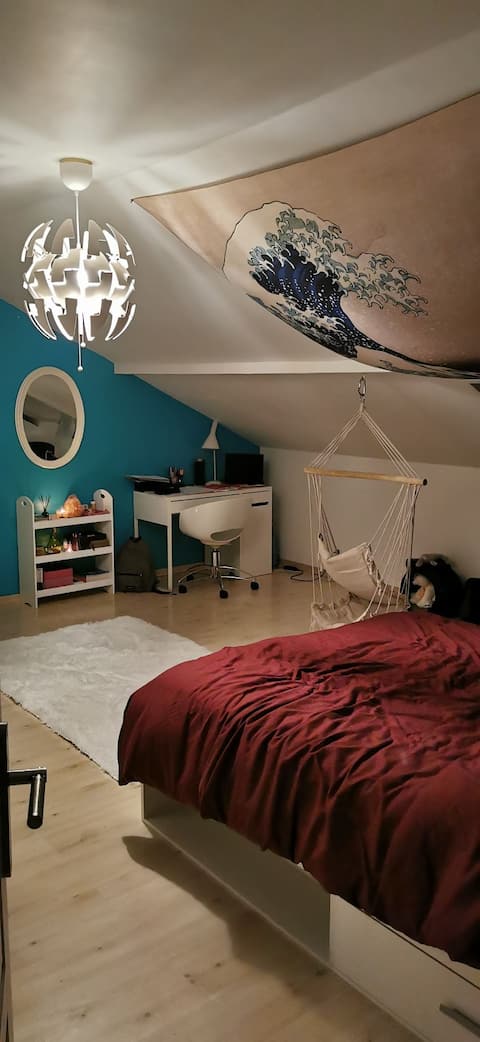 House at the foot of the resorts