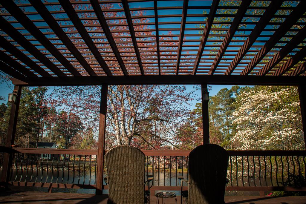 Unwind on your spacious patio.