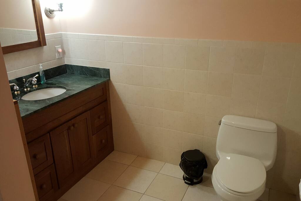 Your sparkling private bathroom.