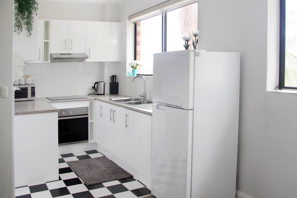 Fully equipped kitchen