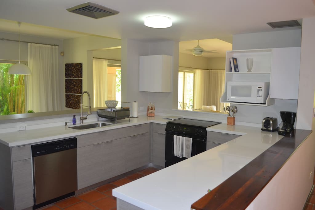 Fully equipped kitchen