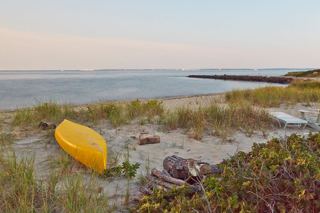 Martha's vineyard view from beach