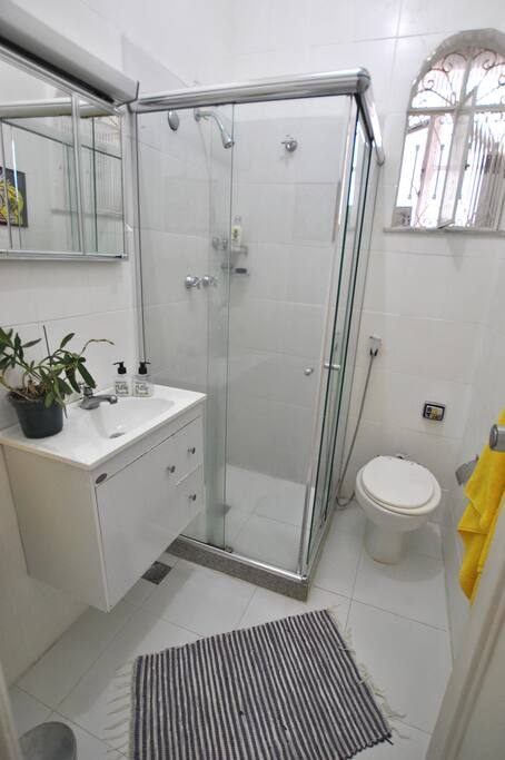 clear bathroom