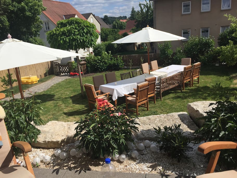 Kleinerer Vorgarten