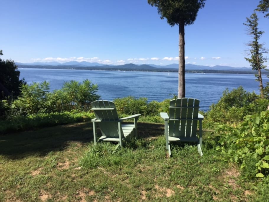 Sit by the lake