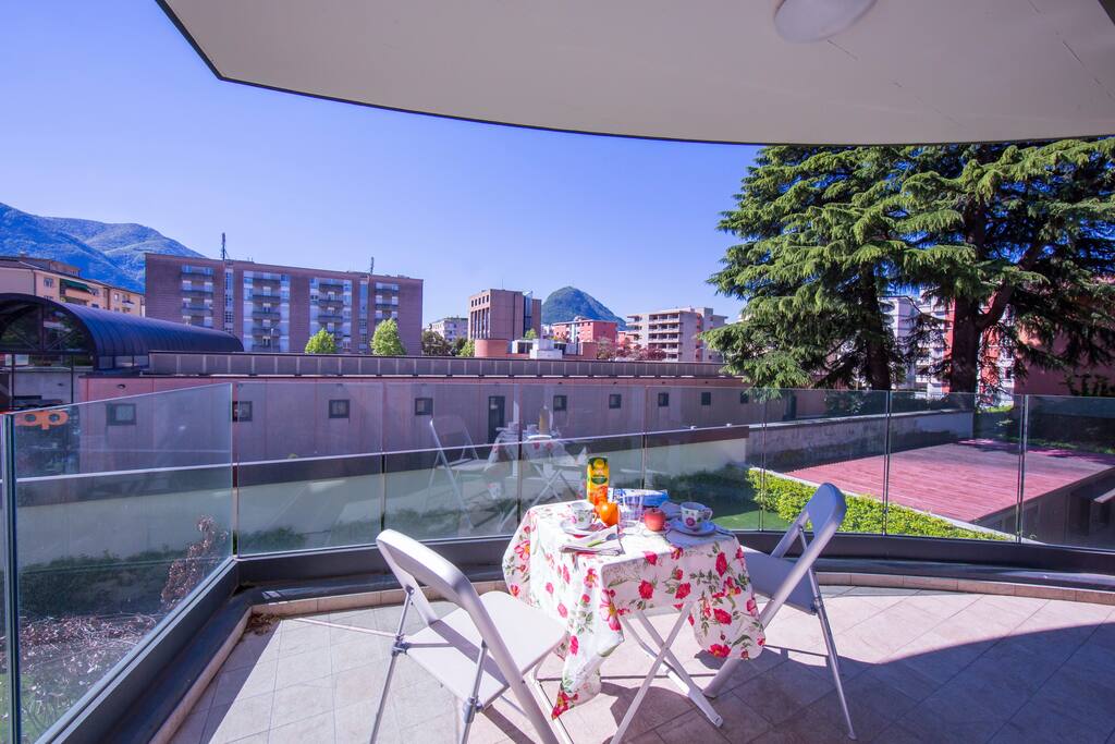 Beautiful view from the terrace