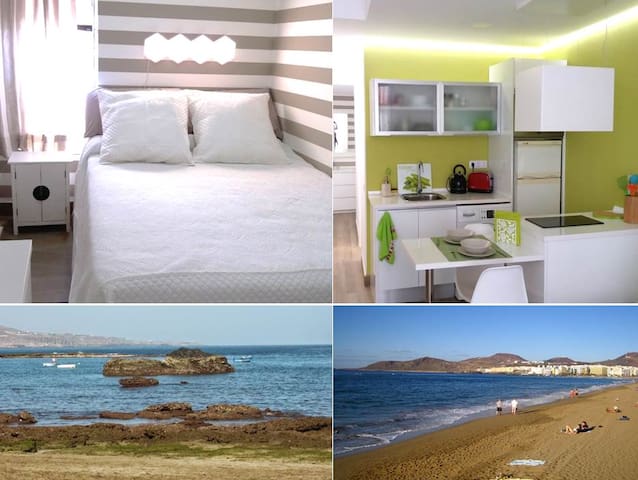 Beutiful apart right on the beach