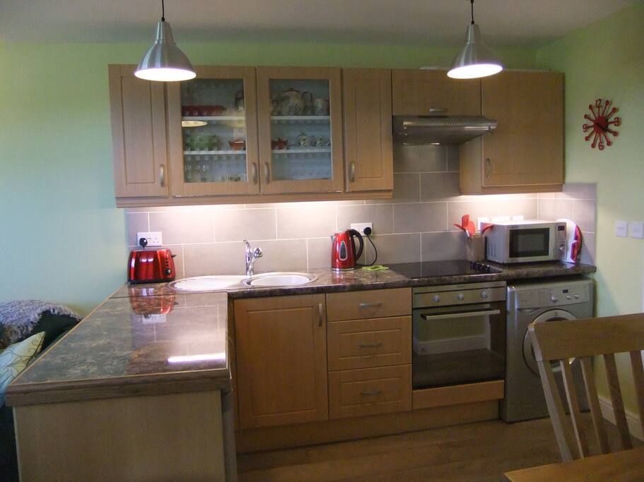 Fully equipped kitchen