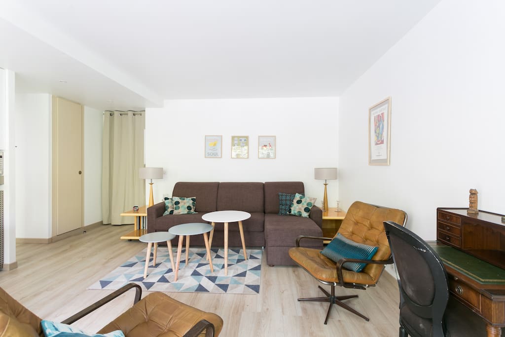 The living room