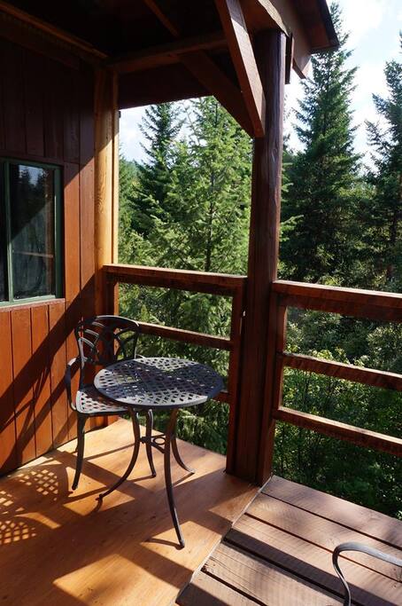 Morning on the deck