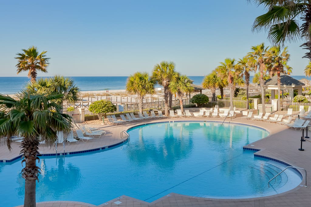 Another pristine pool in this beachfront community.