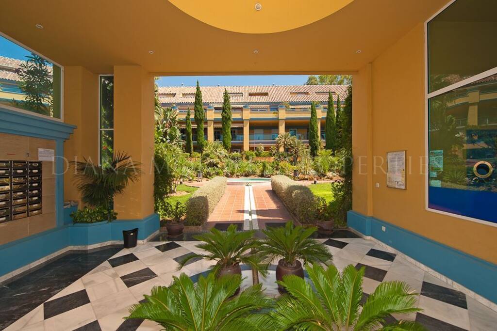 Main Entrance looking into the development