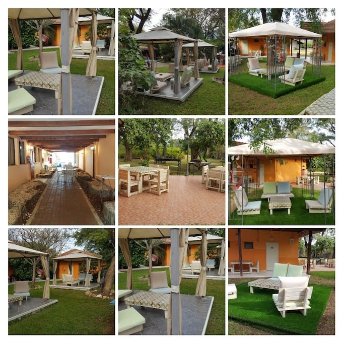 the guest house nir the river....