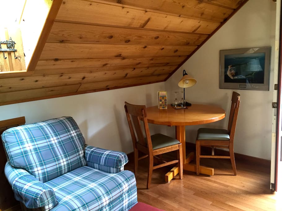 Table and sitting spot