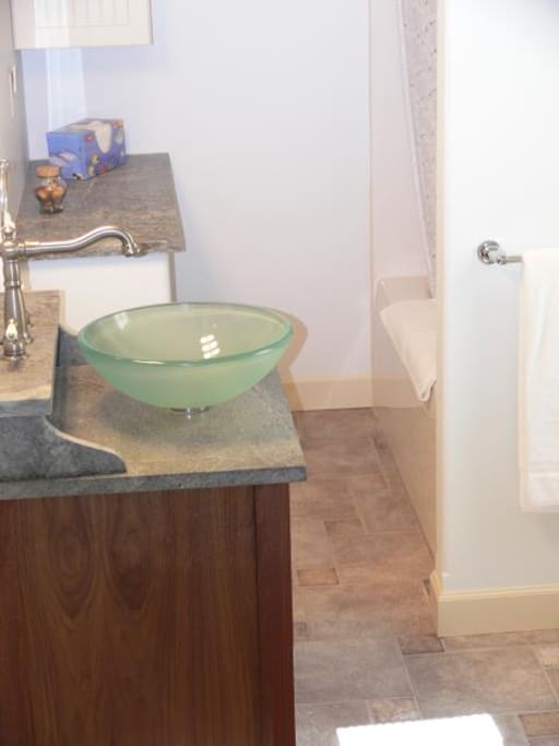 A bathroom for each bedroom.
