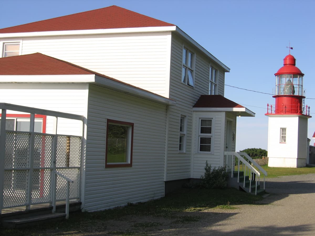Maison du Gardien du Phare  Cap-Chat, Gaspsie