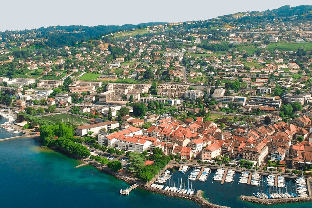 Lutry : le petit Saint-Tropez de l'Arc lémanique, un cadre privilégié où il fait bon vivre.