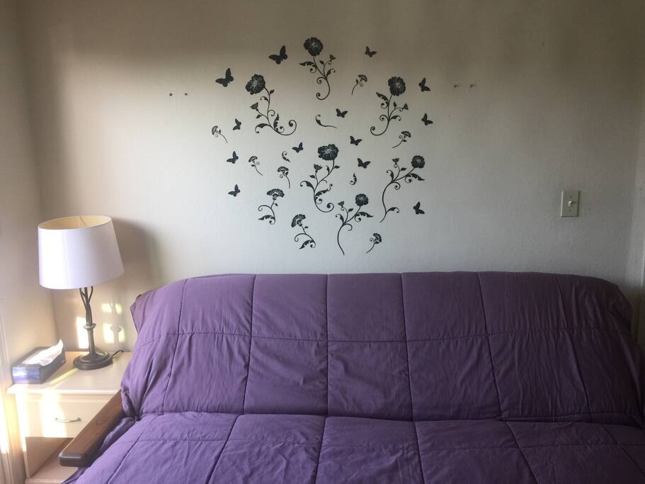 Futon as couch