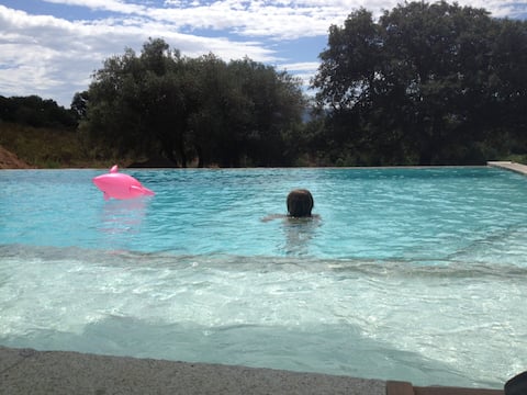 Ancient stazzo with pool
