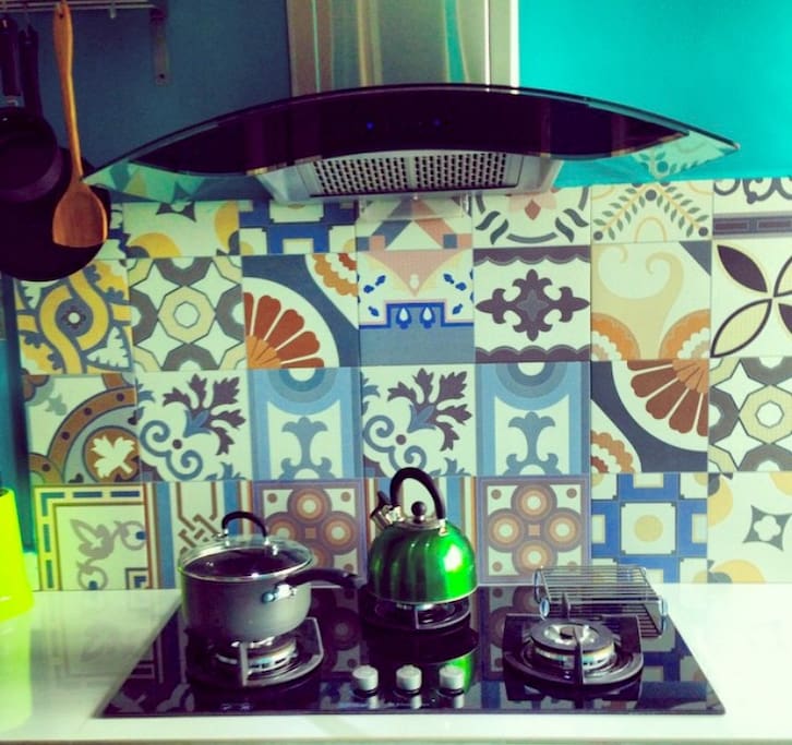 kitchen and pantry are yours