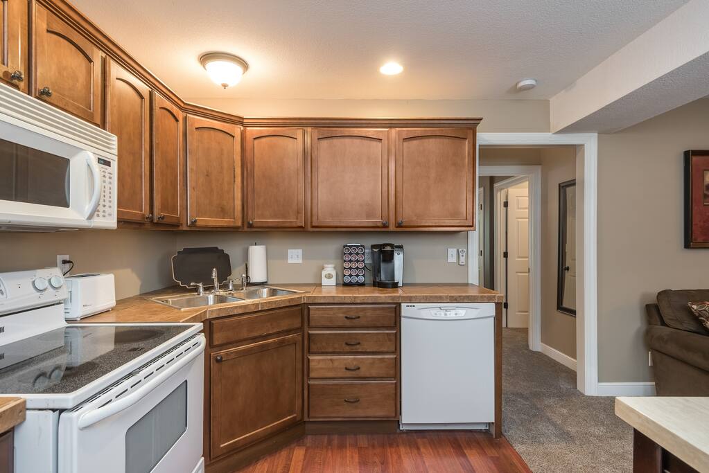 Fully equipped kitchen