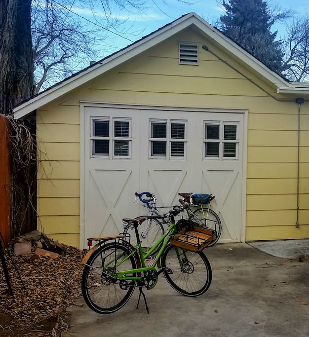 Easy access - drive or bike right up!