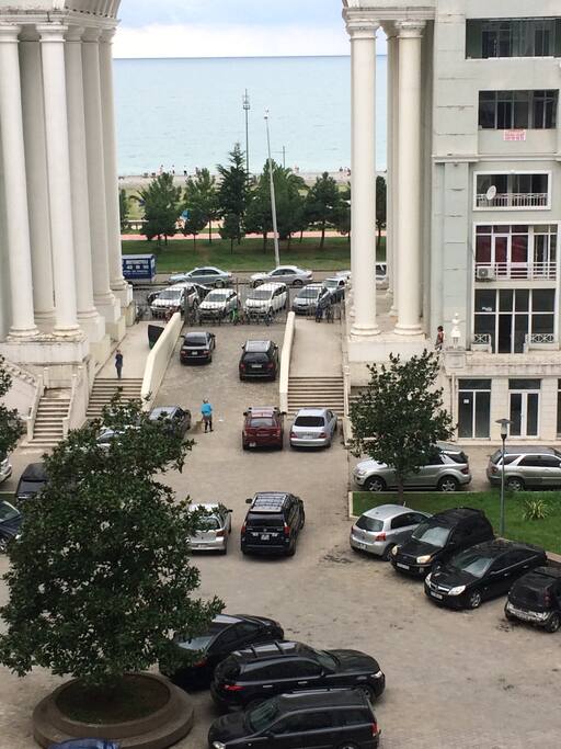 Вид с балкона