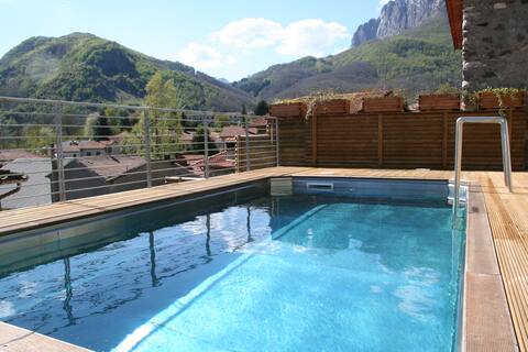 Agriturismo, FARRO: cottage for 2/3 with pool