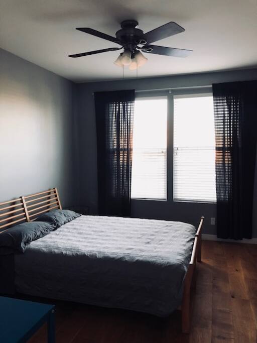 Private Bedroom with view from front of house.