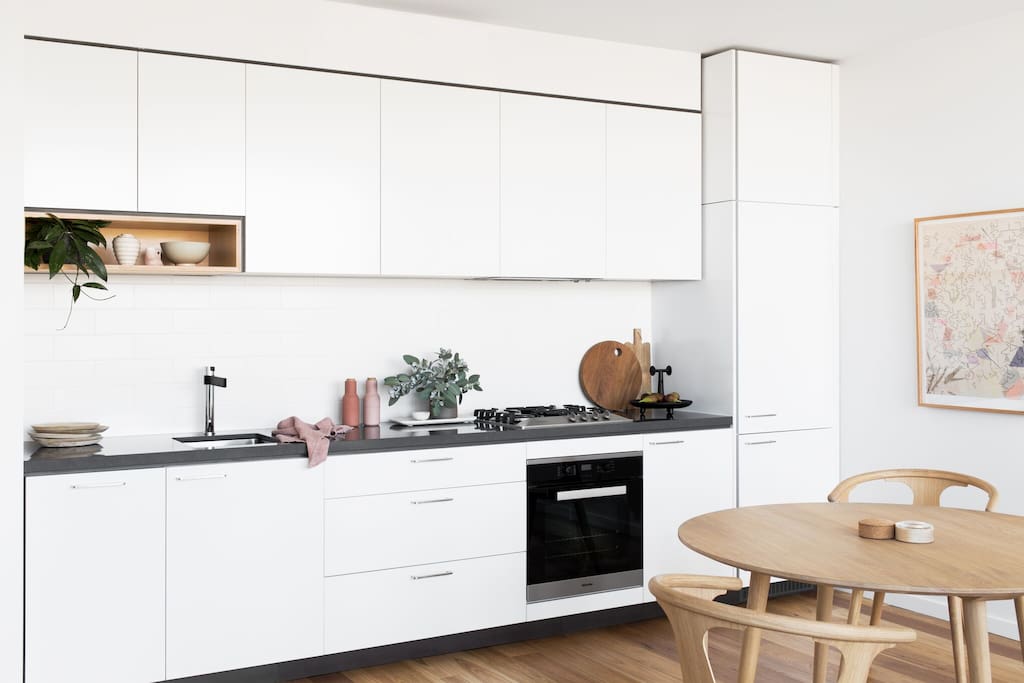 Kitchen facilities.